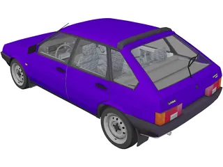 VAZ 2109 3D Model