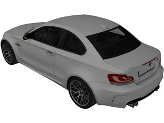 BMW 1-Series M Coupe (2011) 3D Model