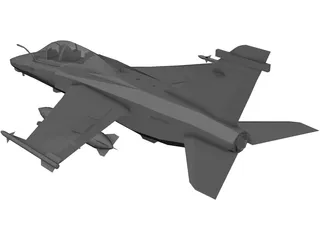 Embraer AMX-T Two Seat Trainer 3D Model