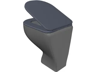 Toilet WC 3D Model