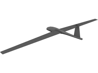 Glider Segelflieger 3D Model