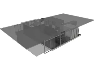 Mercedes-Benz Showroom 3D Model