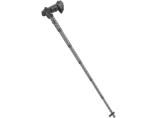 Ladder Truck 3D Model