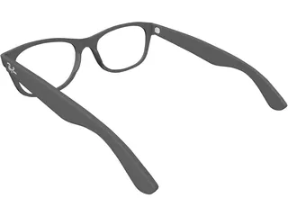 Rayban Glasses 3D Model