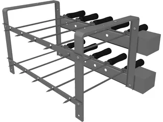 Barbecue Grill 3D Model