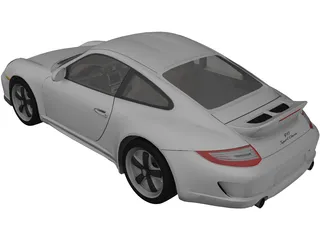 Porsche 911 Sport Classic (2010) 3D Model