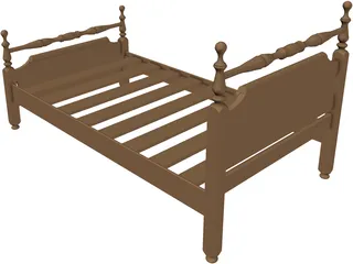 Bed 3D Model