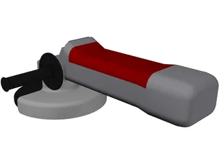 Angle Grinder 3D Model