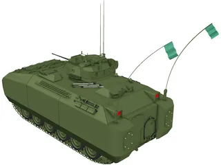 Tank Pakistan Talha 3D Model