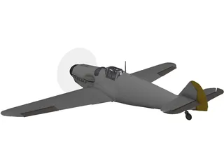 Messerschmitt BF-109G6 3D Model