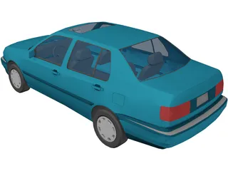 Volkswagen Jetta/Vento (1993) 3D Model