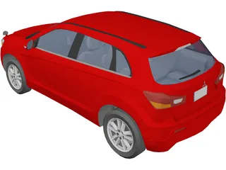 Mitsubishi ASX 3D Model