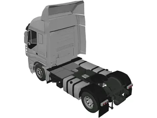 Iveco Stralis AS 440 (2007) 3D Model