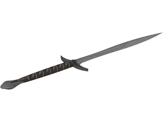 Sting Sword 3D Model