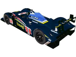 Acura ARX (2009) 3D Model