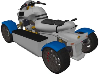 Quad Concept 3D Model