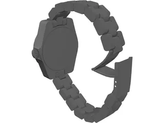 Rolex Watch 3D Model