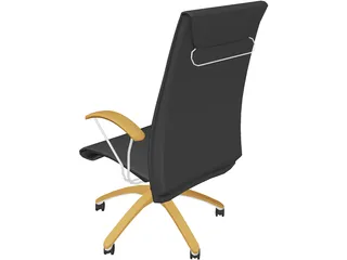 Chair Oxford Secretary 3D Model