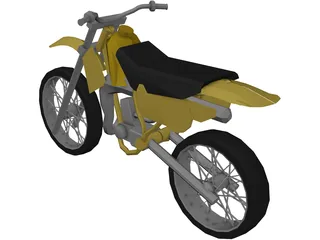 Kawasaki KX-80 (1982) 3D Model