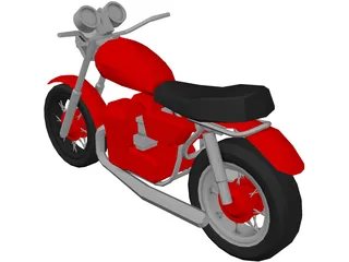 Yamaha 650 (1976) 3D Model