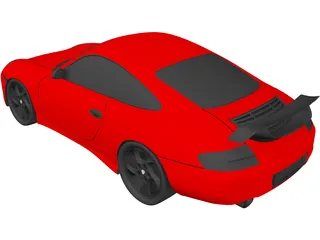 Porsche 911 GT3 3D Model