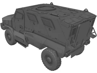 MRAP 3D Model