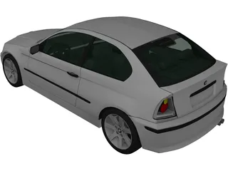 BMW 3-Series Compact [E46] (2004) 3D Model