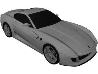 Ferrari 599 GTB Fiorano 3D Model