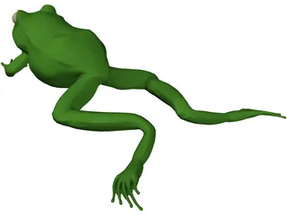 Frog 3D Model