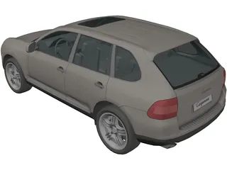Porsche Cayenne S (2004) 3D Model