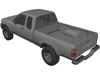 Toyota HiLux UTE 3D Model