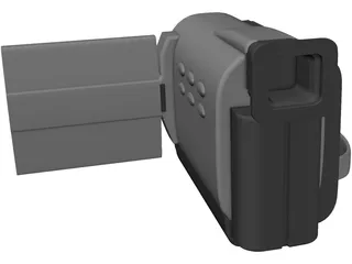 Hurst Video Camera 3D Model