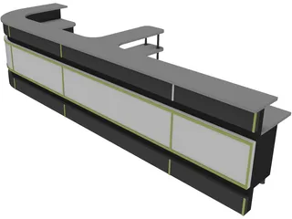 Table Reception 3D Model