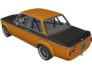 BMW 2002 Alpina 3D Model