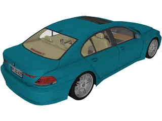 BMW 7-series 3D Model