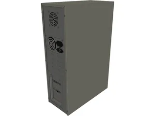 Case Tower 3D Model