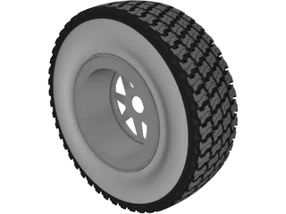 Tire 3D Model