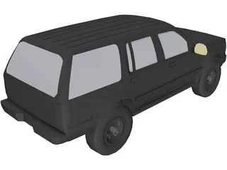 Ford Explorer (1993) 3D Model