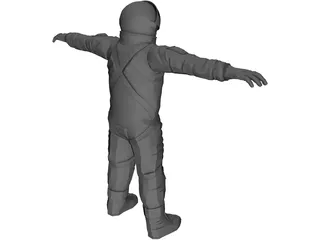 Astronaut 3D Model