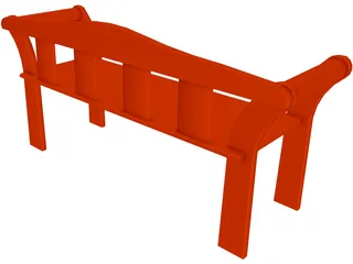 Bench 3D Model