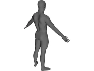Man European 3D Model