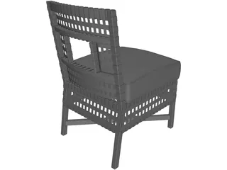 Armchair 3D Model