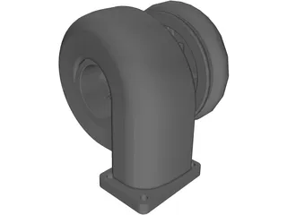 Turbocharger 3D Model