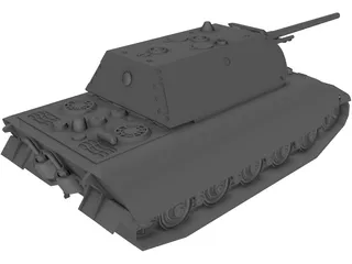 E-100 3D Model