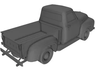 Ford F-100 (1953) 3D Model