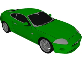 Jaguar XK 3D Model