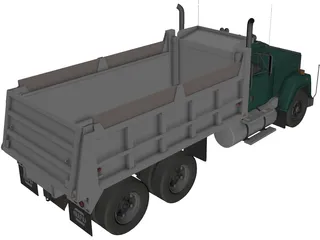 Mack Dumpster 3D Model