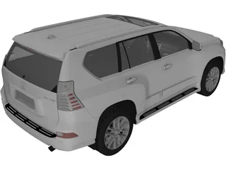 Lexus GX460 (2015) 3D Model