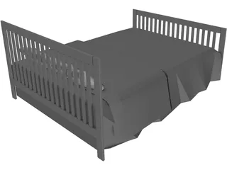Bed 3D Model