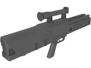 H&K G11K2 3D Model